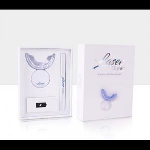 Wireless LED Teeth Whitening Kit with extra gel pen